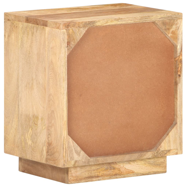 Nachtkastje 40x30x45 cm massief mangohout MeubelReus