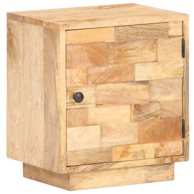 Nachtkastje 40x30x45 cm massief mangohout MeubelReus