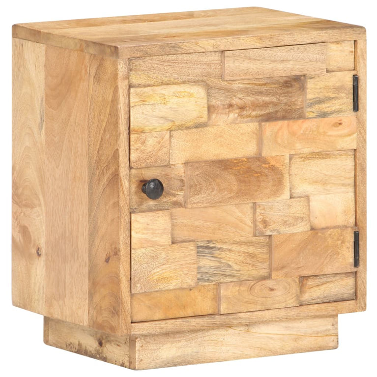 Nachtkastje 40x30x45 cm massief mangohout MeubelReus