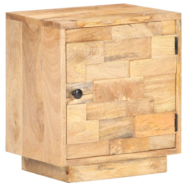 Nachtkastje 40x30x45 cm massief mangohout MeubelReus