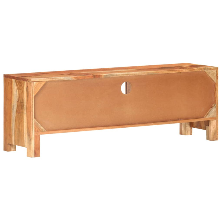 Tv-meubel 116x30x40 cm massief acaciahout MeubelReus