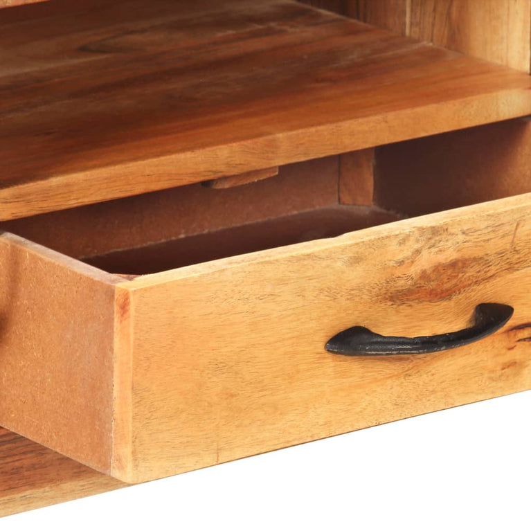 Tv-meubel 116x30x40 cm massief acaciahout MeubelReus