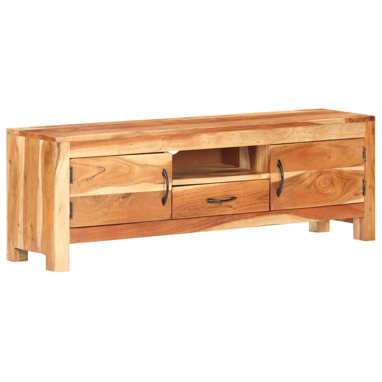 Tv-meubel 116x30x40 cm massief acaciahout MeubelReus