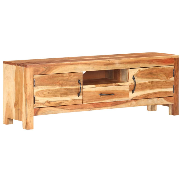Tv-meubel 116x30x40 cm massief acaciahout MeubelReus