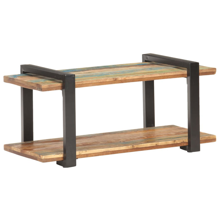 Tv-meubel 90x40x40 cm massief gerecycled hout MeubelReus