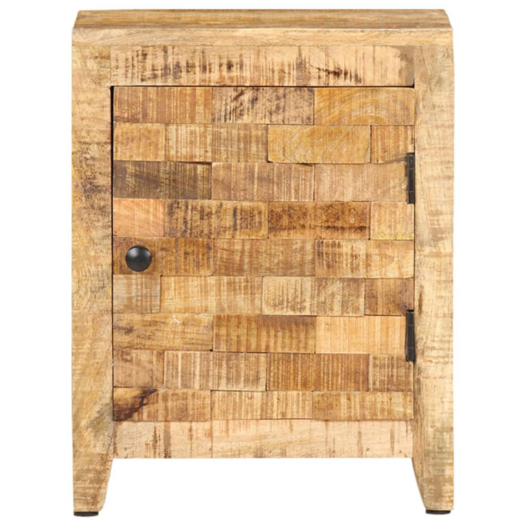 Nachtkastje 40x30x50 cm massief mangohout MeubelReus
