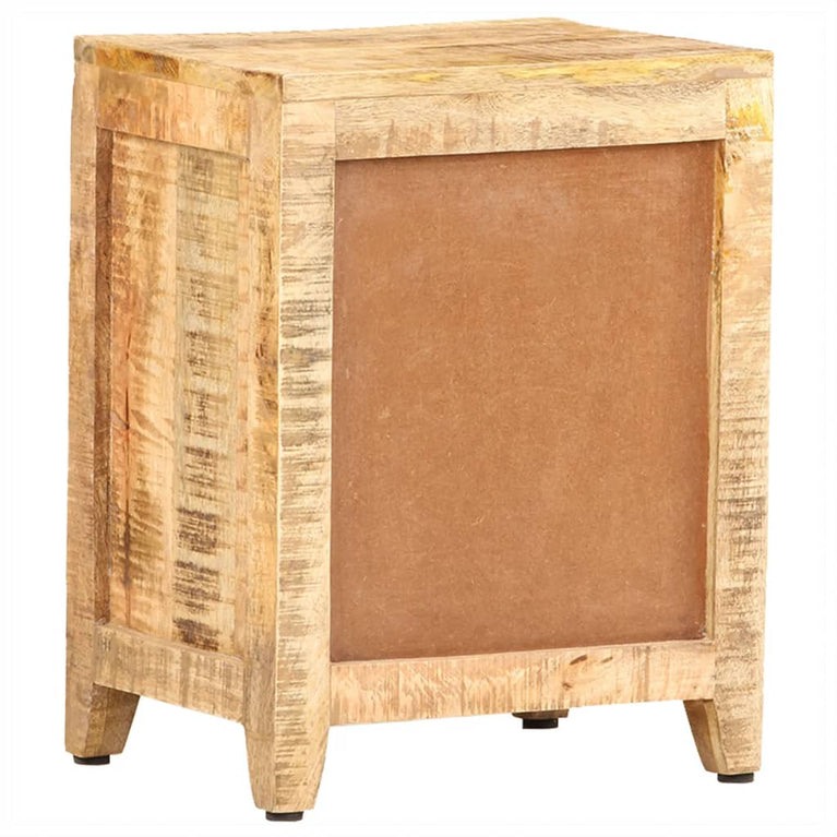Nachtkastje 40x30x50 cm massief mangohout MeubelReus