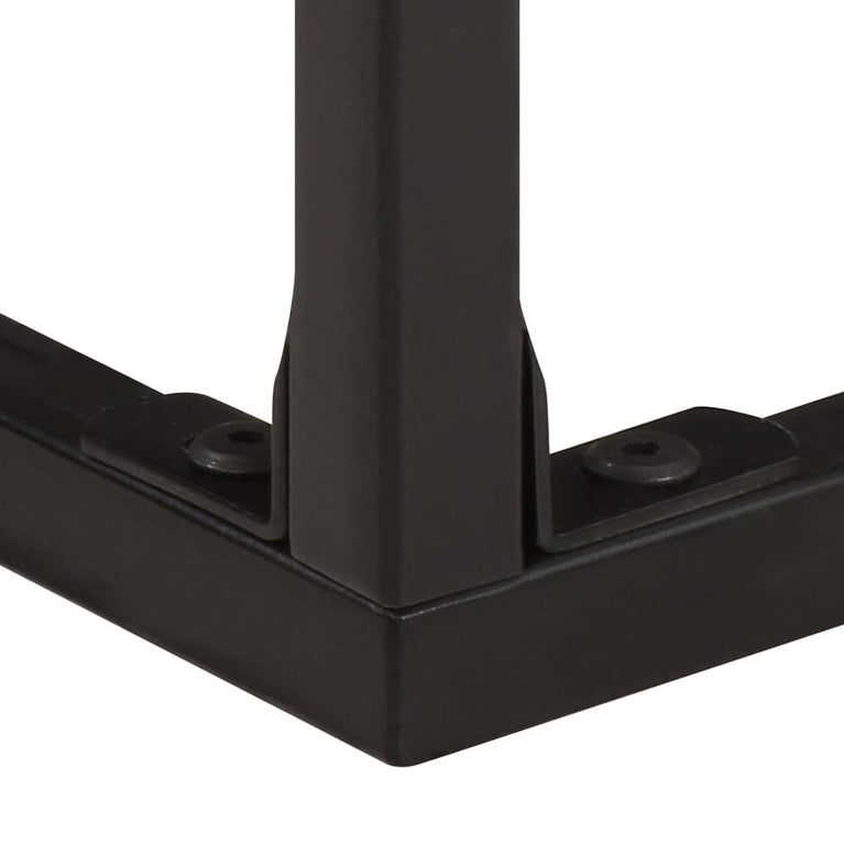 Wandtafel 120x30x75 cm massief gerecycled hout MeubelReus