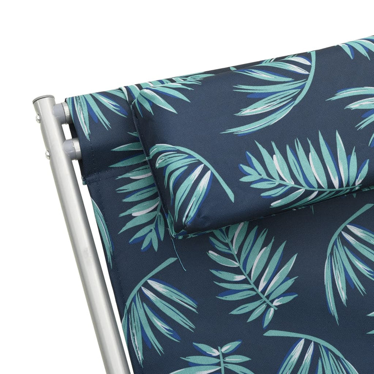 Klapstoelen 2 st staal bladpatroon MeubelReus