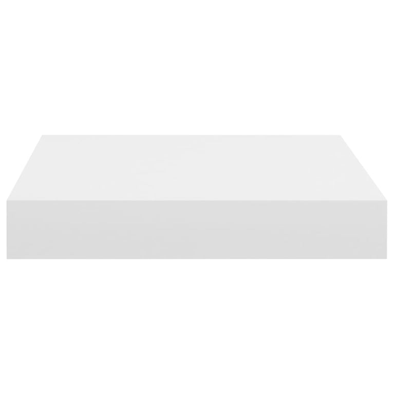 Wandschap zwevend 23x23,5x3,8 cm MDF wit MeubelReus
