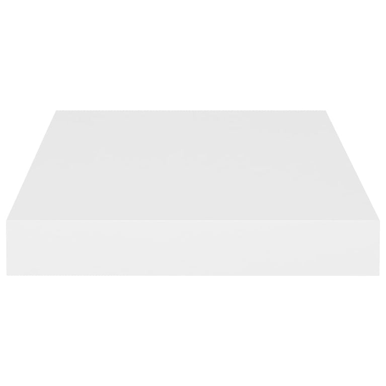 Wandschappen zwevend 2 st 23x23,5x3,8 cm MDF wit MeubelReus