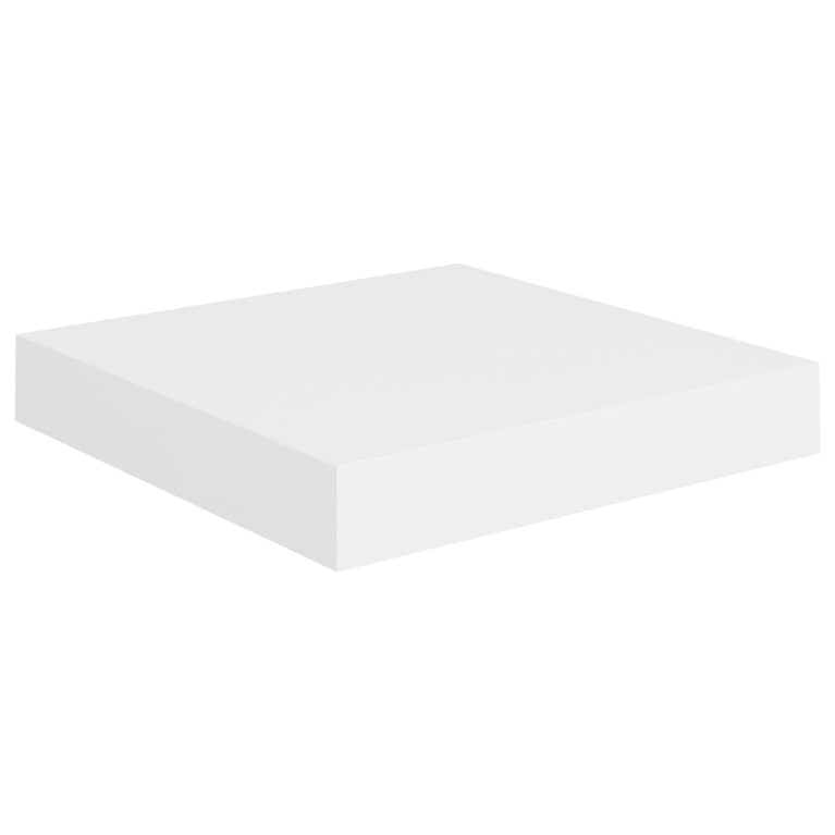 Wandschappen zwevend 4 st 23x23,5x3,8 cm MDF wit MeubelReus