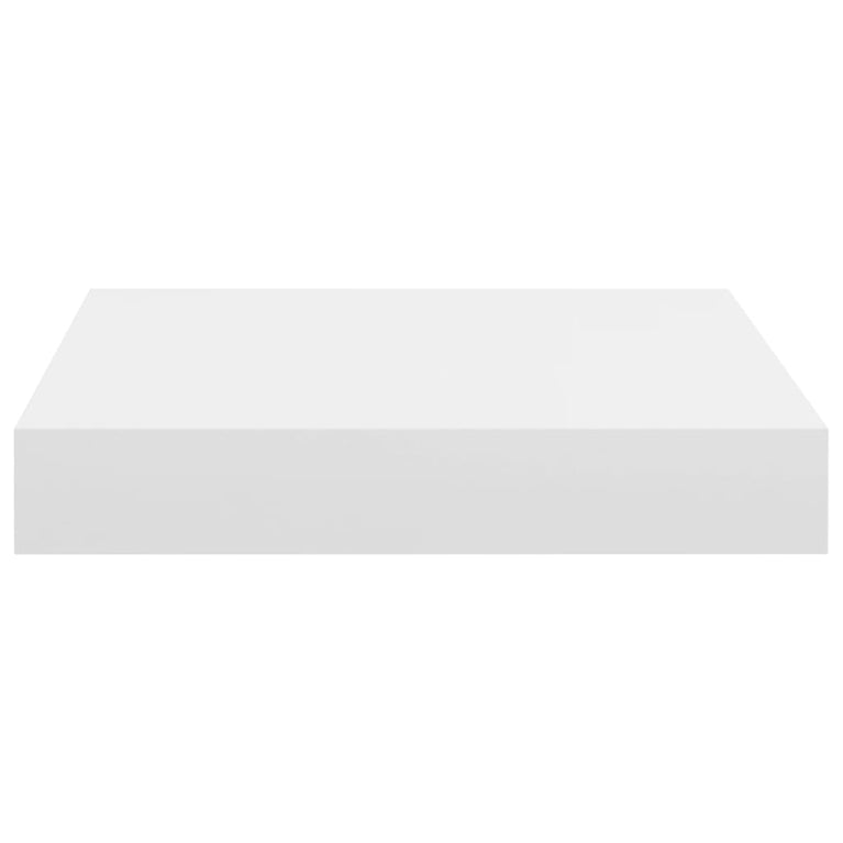 Wandschappen zwevend 4 st 23x23,5x3,8 cm MDF wit MeubelReus