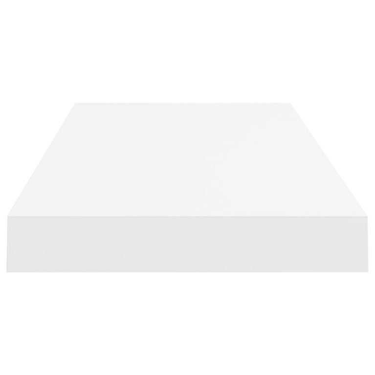 Wandschappen zwevend 4 st 60x23,5x3,8 cm MDF wit MeubelReus