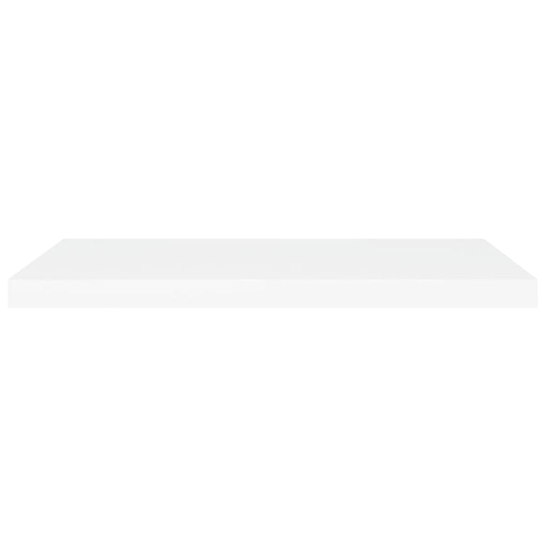 Wandschappen zwevend 4 st 80x23,5x3,8 cm MDF wit MeubelReus