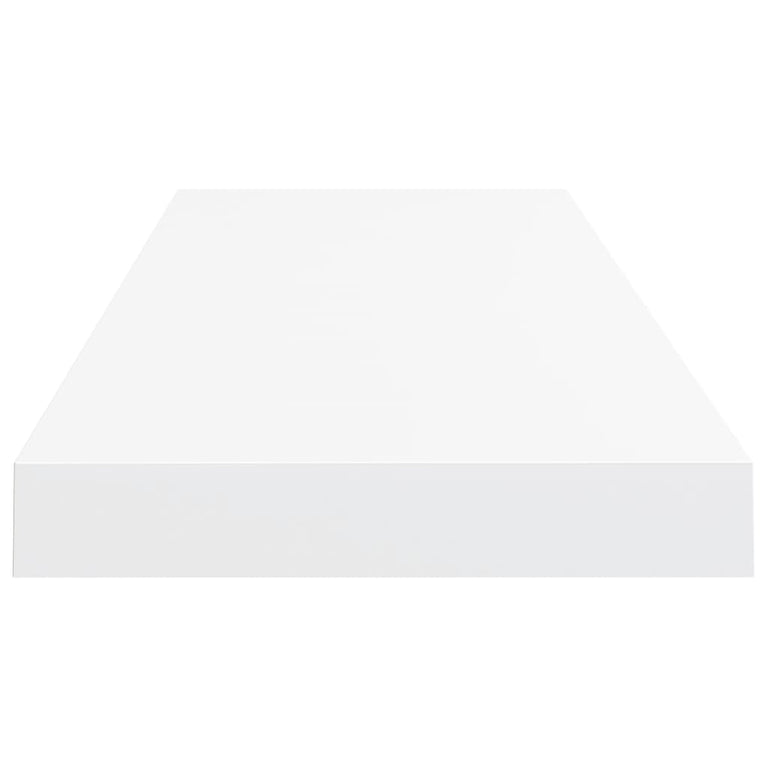 Wandschappen zwevend 4 st 80x23,5x3,8 cm MDF wit MeubelReus