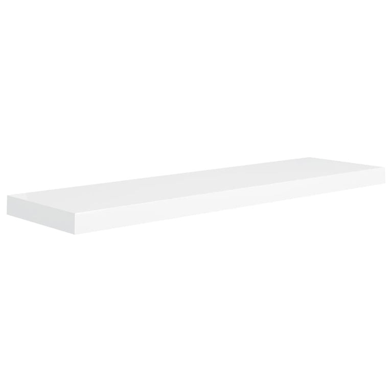 Wandschappen zwevend 4 st 90x23,5x3,8 cm MDF wit MeubelReus