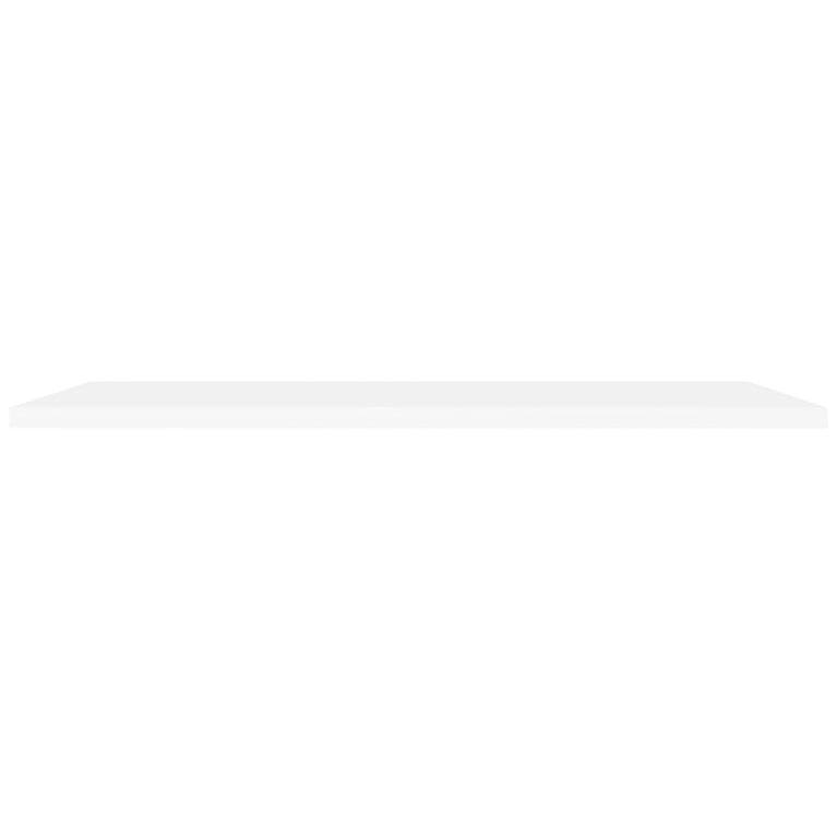Wandschappen zwevend 2 st 120x23,5x3,8 cm MDF wit MeubelReus