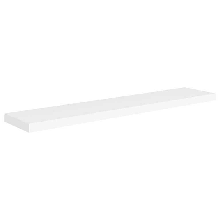 Wandschappen zwevend 4 st 120x23,5x3,8 cm MDF wit MeubelReus