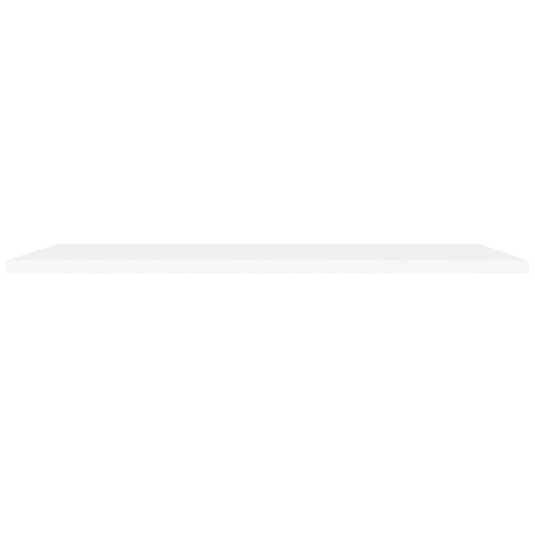Wandschappen zwevend 4 st 120x23,5x3,8 cm MDF wit MeubelReus