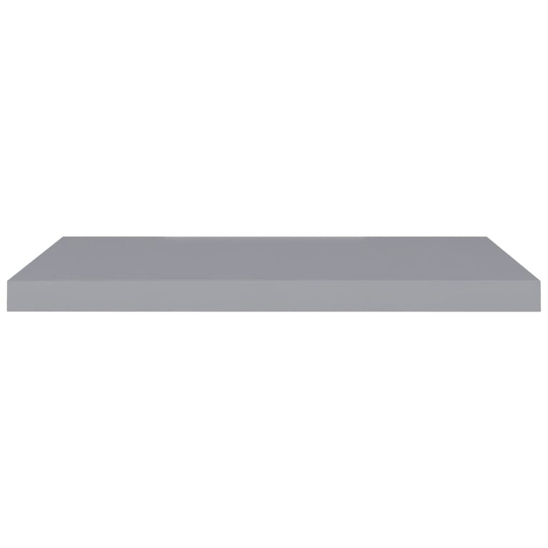 Wandschappen zwevend 4 st 80x23,5x3,8 cm MDF grijs MeubelReus