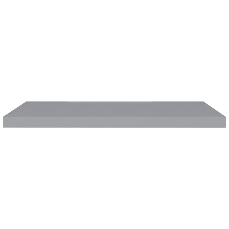 Wandschappen zwevend 4 st 90x23,5x3,8 cm MDF grijs MeubelReus