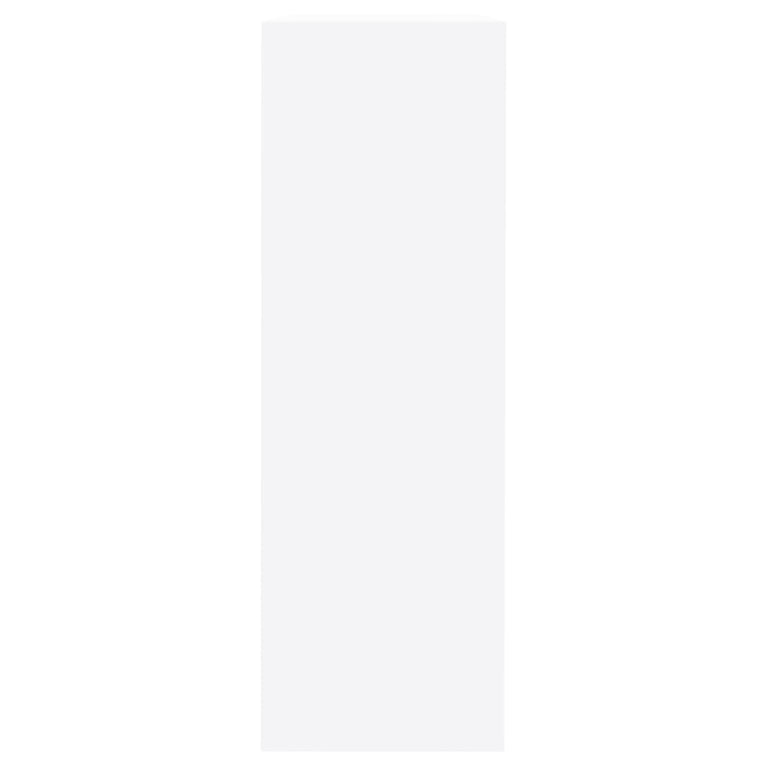 Wandschappen kubus 3 st MDF wit