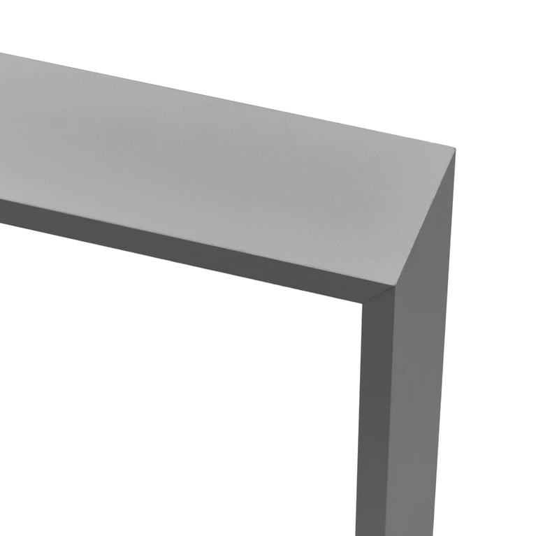 Wandschappen kubus 3 st MDF grijs MeubelReus
