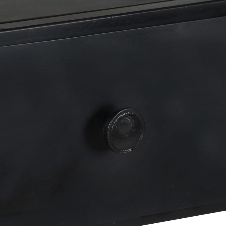 Boekenkast 80x35x180 cm ruw mangohout en ijzer MeubelReus