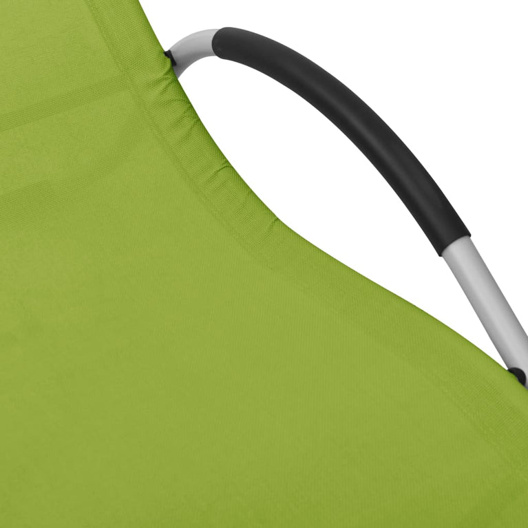 Ligbed textileen groen en grijs MeubelReus