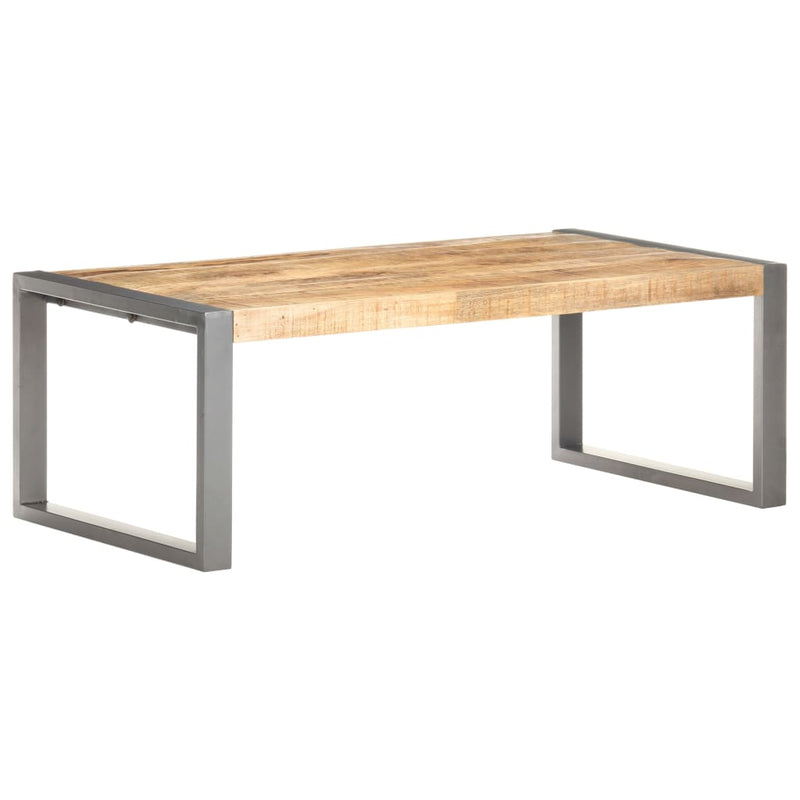 Salontafel 110x60x40 cm ruw mangohout MeubelReus