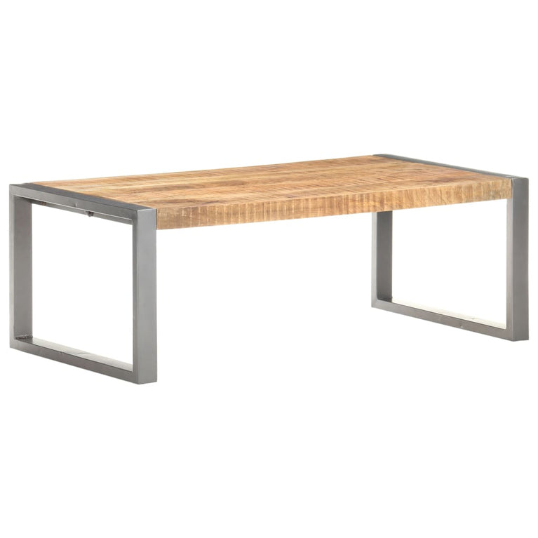 Salontafel 110x60x40 cm ruw mangohout MeubelReus