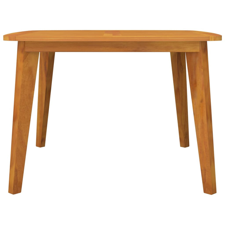 Tuintafel 110x110x75 cm massief acaciahout MeubelReus
