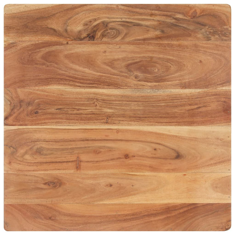 Salontafel V-vormig 66x66x30 cm massief acaciahout MeubelReus