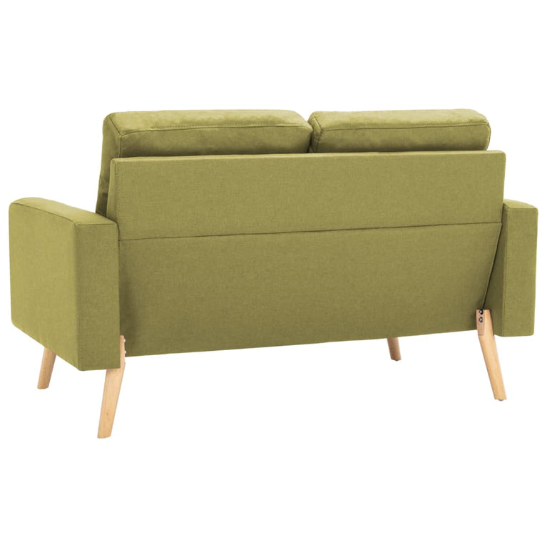 2-delig Bankstel stof groen