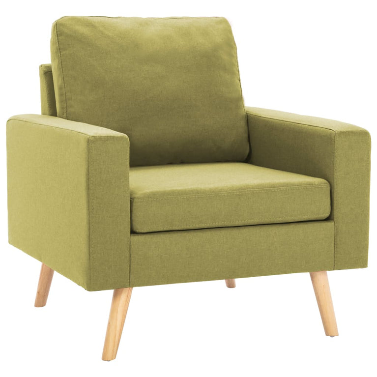 2-delig Bankstel stof groen