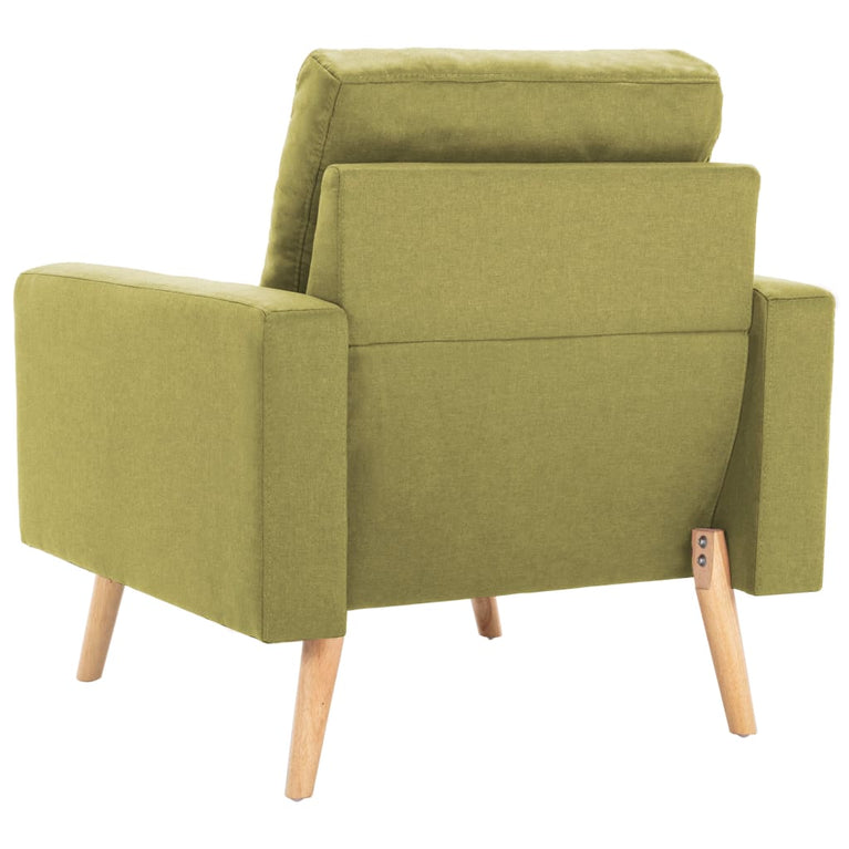 2-delig Bankstel stof groen