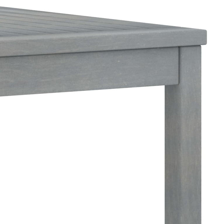 Salontafel 100x50x33 cm massief acaciahout grijs MeubelReus