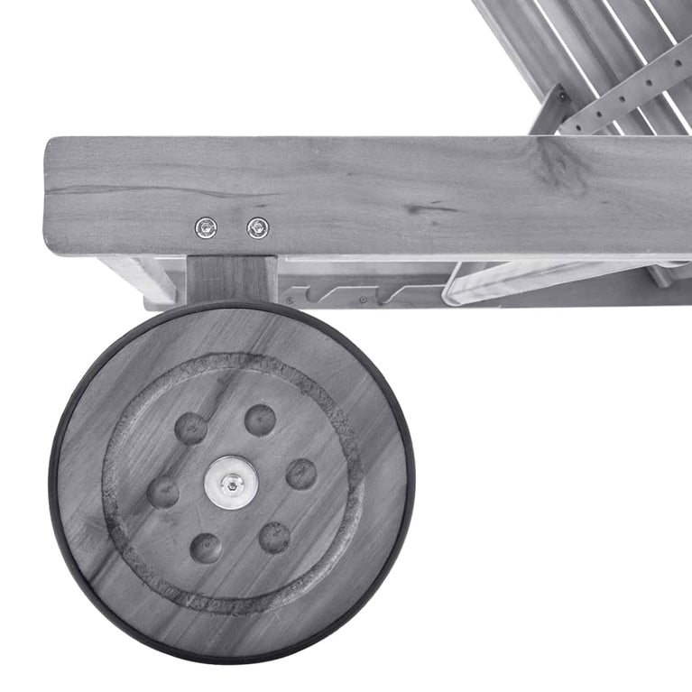 Ligbed massief acaciahout MeubelReus