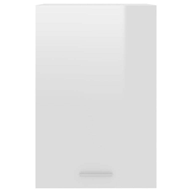 Hangkast 39,5x31x60 cm bewerkt hout hoogglans wit MeubelReus