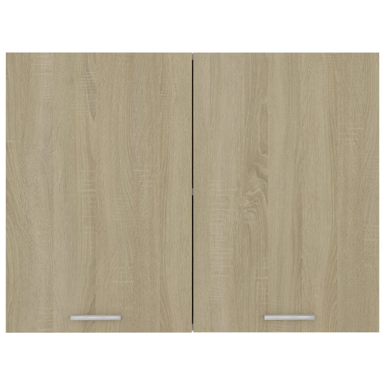 Hangkast 80x31x60 cm bewerkt hout sonoma eikenkleurig MeubelReus