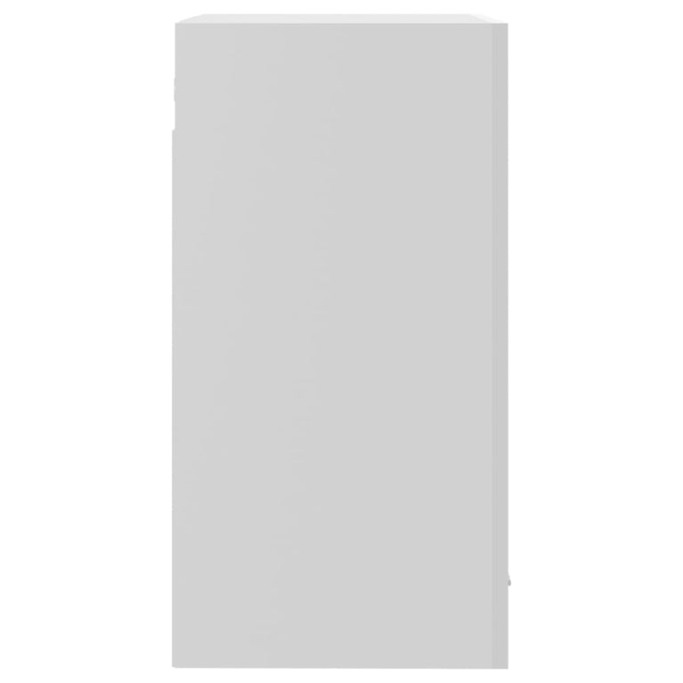 Hangkast 40x31x60 cm spaanplaat hoogglans wit MeubelReus