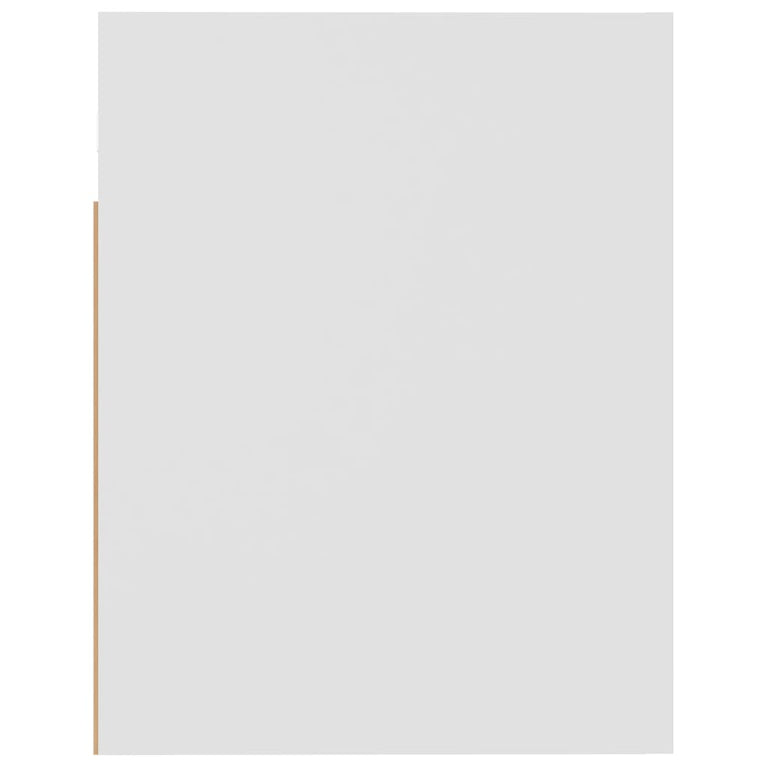 Hangkast 60x31x40 cm bewerkt hout wit MeubelReus