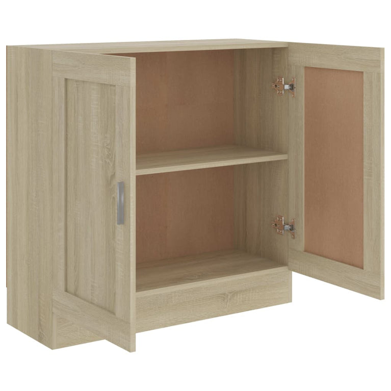 Boekenkast 82,5x30,5x80 cm spaanplaat sonoma eikenkleurig MeubelReus