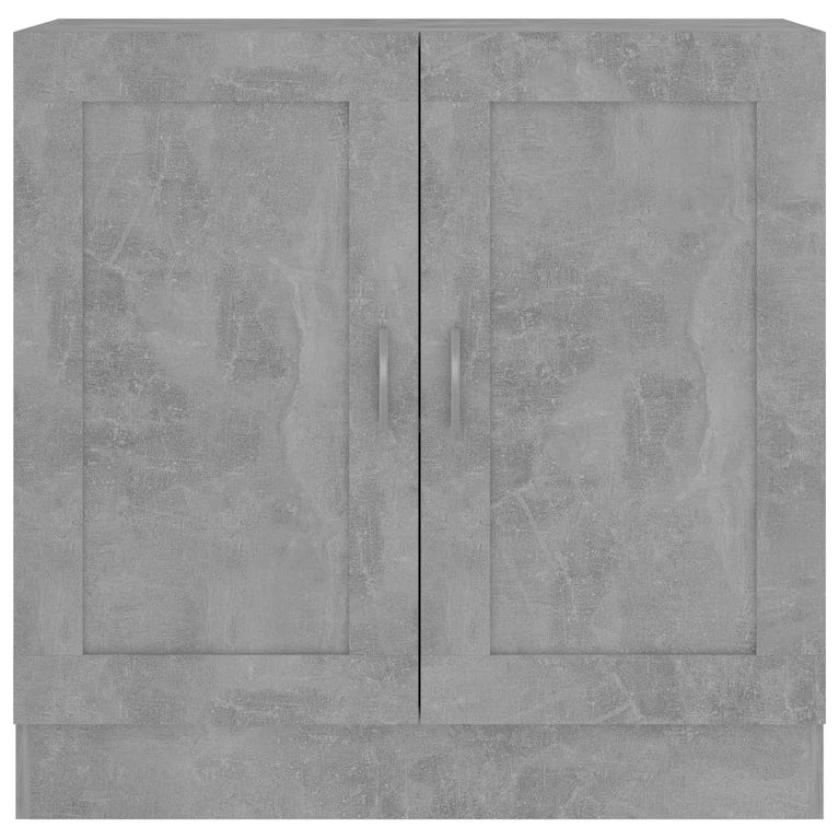 Boekenkast 82,5x30,5x80 cm spaanplaat betongrijs MeubelReus