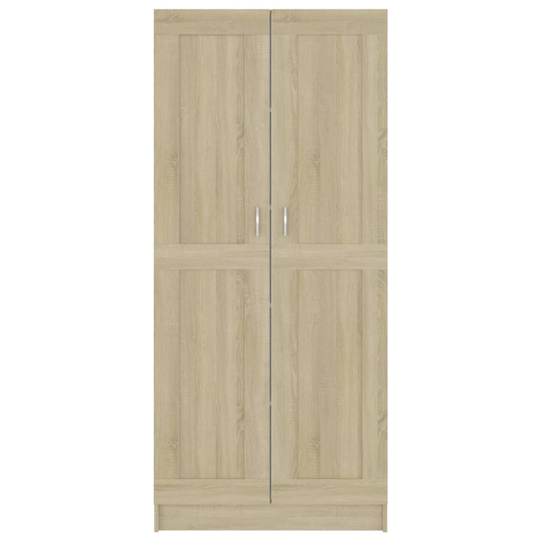 Boekenkast 82,5x30,5x185,5 cm spaanplaat sonoma eikenkleur MeubelReus