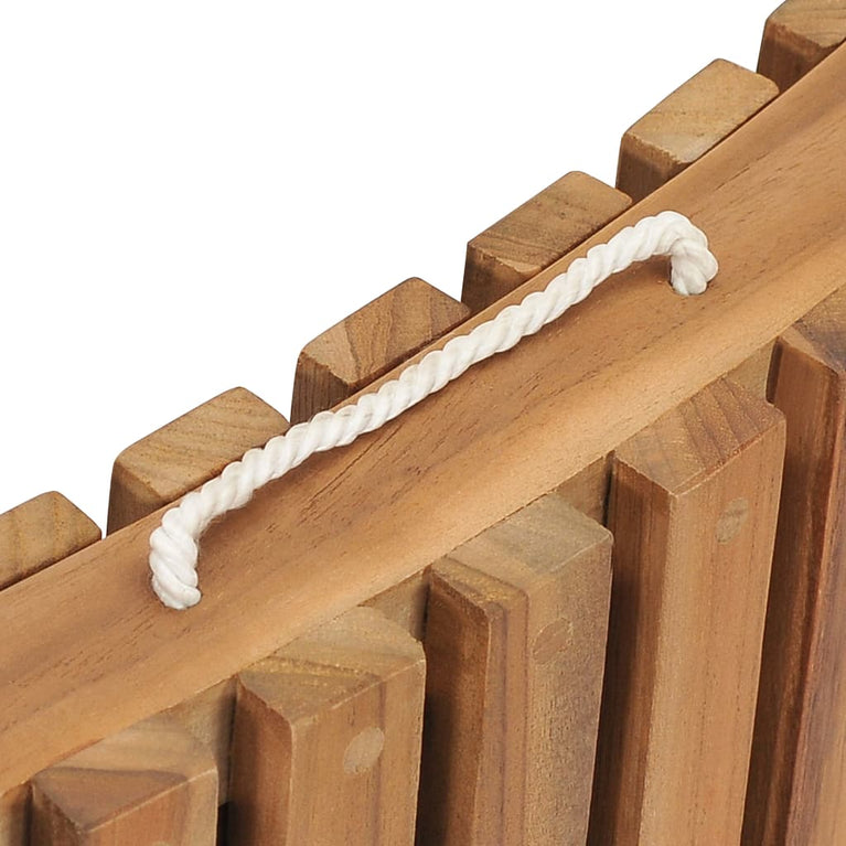 Ligbed met inklapbare tafel massief teakhout MeubelReus