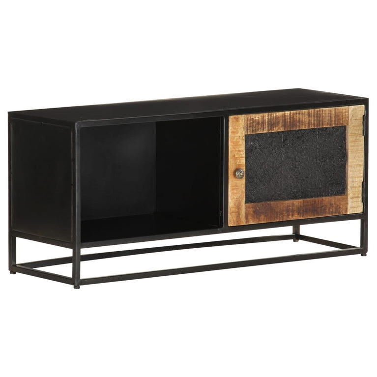 Tv-meubel 90x30x40 cm ruw mangohout MeubelReus