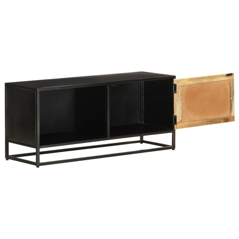 Tv-meubel 90x30x40 cm ruw mangohout MeubelReus