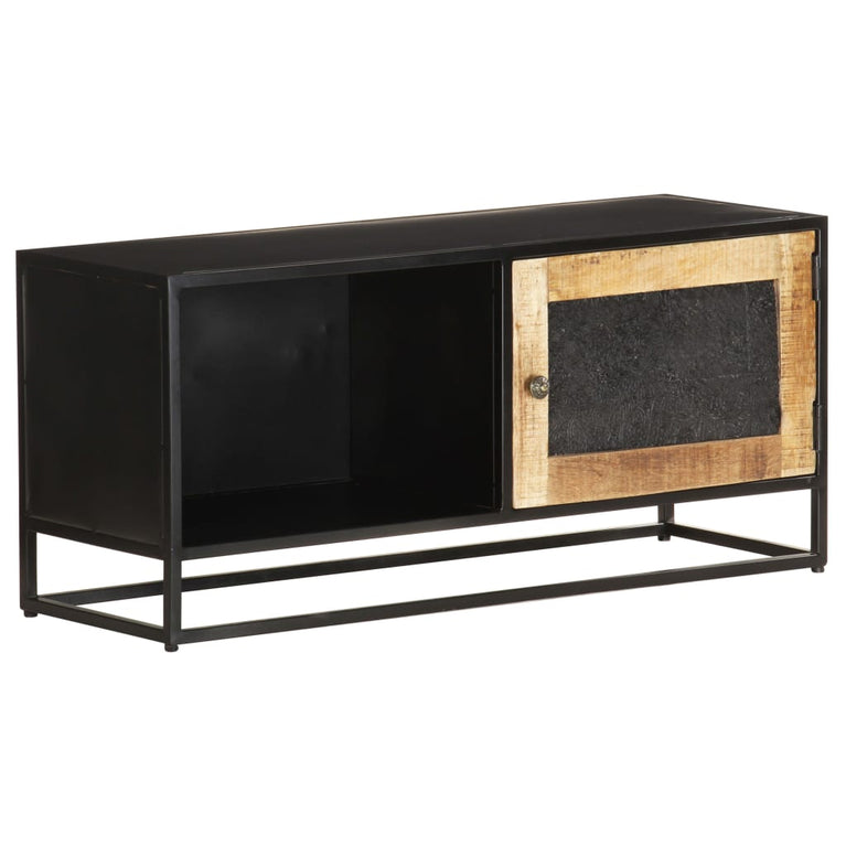 Tv-meubel 90x30x40 cm ruw mangohout MeubelReus